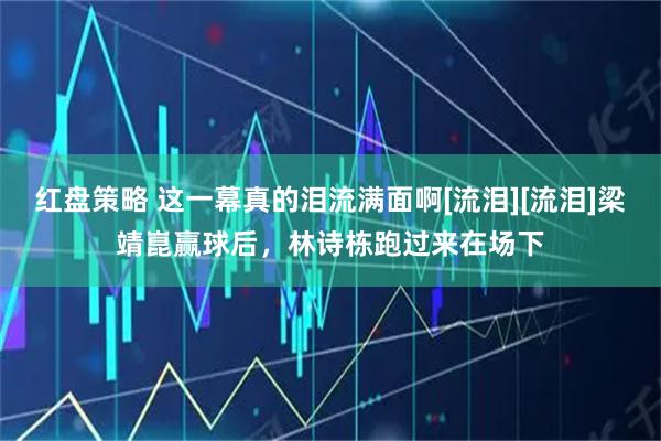 红盘策略 这一幕真的泪流满面啊[流泪][流泪]梁靖崑赢球后，林诗栋跑过来在场下
